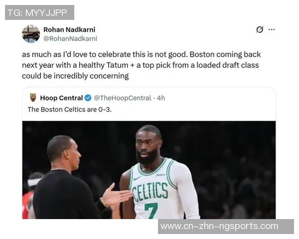 杰伦布朗首节表现惊艳全场5投全中砍下13分2助助力球队进攻